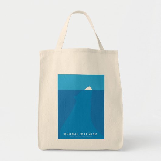 Globale Erwärmung rettet den polaren Bären Tragetasche (Vorne)