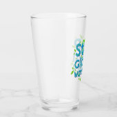 Globale Erwärmung stoppen Glas (Rechts)