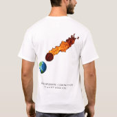 Globale Erwärmung T-Shirt (Rückseite)