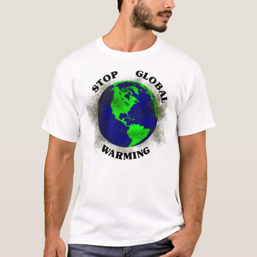 Globale Erwärmung T-Shirt (Vorderseite)