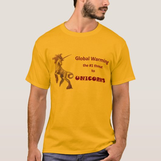 Globale Erwärmung T-Shirt (Vorderseite)