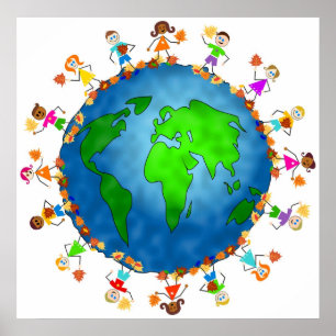 Globale Fallkinder Poster