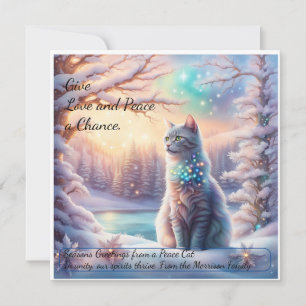 Globale Friedenskarte: Liebe und Frieden eine Chan Karte