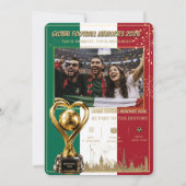 Globale Fußballerinnerungen 2026 Karten (Vorderseite)