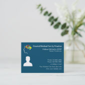 Globale Gesundheitsfürsorge 2 Visitenkarte (Stehend Vorderseite)