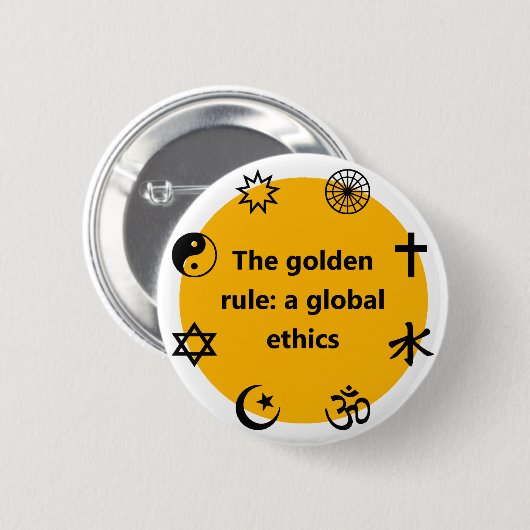 Globale goldene Regel Button (Vorne & Hinten)