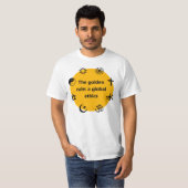 Globale goldene Regel T-Shirt (Vorne ganz)