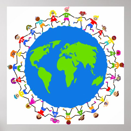 Globale Kinder Poster (Vorne)