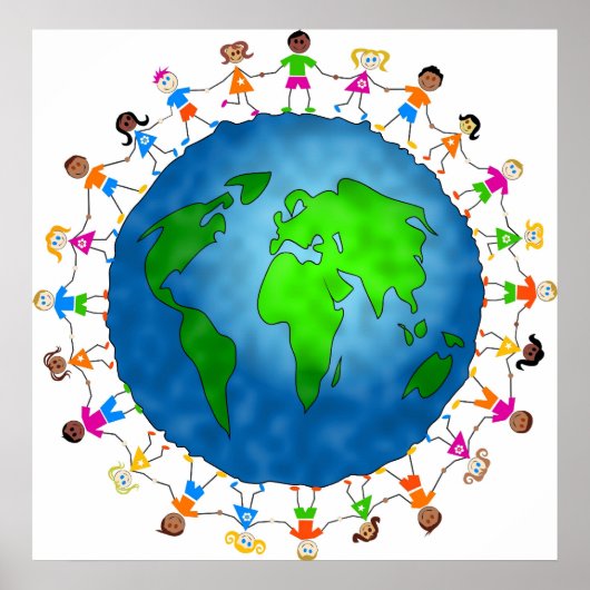 Globale Kinder Poster (Vorne)