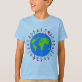 Globale Kinder T-Shirt (Vorderseite)