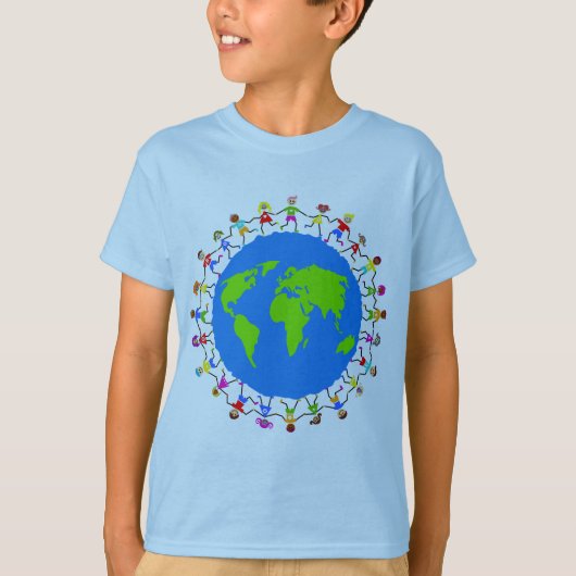 Globale Kinder T-Shirt (Vorderseite)