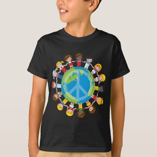 Globale Kinder T-Shirt (Vorderseite)