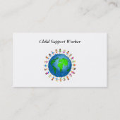 Globale Kinder, Visitenkarte (Rückseite)