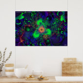 Globale Komplexität Poster (Küche)