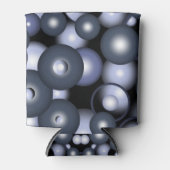 Globale konzentrische Zirkel-Orbitalkunst Abstrakt Dosenkühler (Vorderseite)