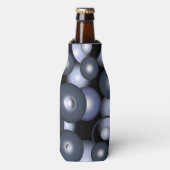Globale konzentrische Zirkel-Orbitalkunst Abstrakt Flaschenkühler (Flaschenvorderseite)