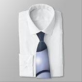 Globale konzentrische Zirkel-Orbitalkunst Abstrakt Krawatte (Gebunden)