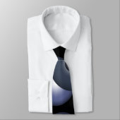 Globale konzentrische Zirkel-Orbitalkunst Abstrakt Krawatte (Gebunden)