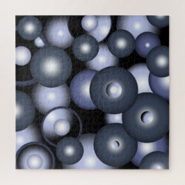 Globale konzentrische Zirkel-Orbitalkunst Abstrakt Puzzle