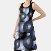 Globale konzentrische Zirkel-Orbitalkunst Abstrakt Schürze (InSitu)