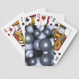 Globale konzentrische Zirkel-Orbitalkunst Abstrakt Spielkarten