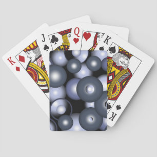 Globale konzentrische Zirkel-Orbitalkunst Abstrakt Spielkarten