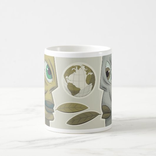 Globale Kreaturen Kaffeetasse (Mittel)