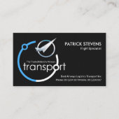 Globale Luftfahrt Visitenkarte (Vorderseite)