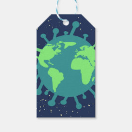 Globale Pandemie (Viruspartikeln) (Virusinfektion) Geschenkanhänger