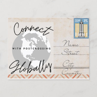 Globale Postkarte verbinden