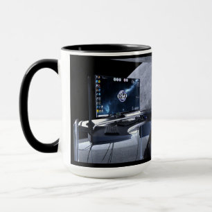 Globale Raum-Organisation (GSO ES-1 Innenraum) Tasse
