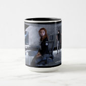 Globale Raum-Organisation (GSO ES-1 Innenraum) Tasse (Zentrum)