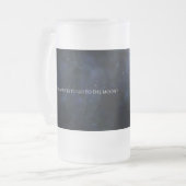 Globale Raum-Organisations-mattierte Tasse (Vorderseite Links)