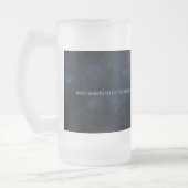 Globale Raum-Organisations-mattierte Tasse (Links)