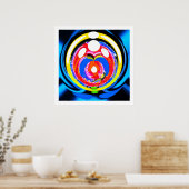 Globale Reiseart Poster (Küche)