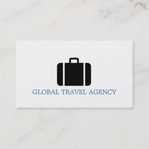 Globale Reisebüro-Agenten-Visitenkarte Visitenkarte