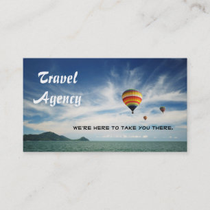 Globale Reisebüro-Agenten-Visitenkarte Visitenkarte