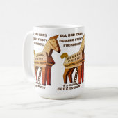 Globale Reset-Kaffee-Tasse Kaffeetasse (Vorderseite Links)