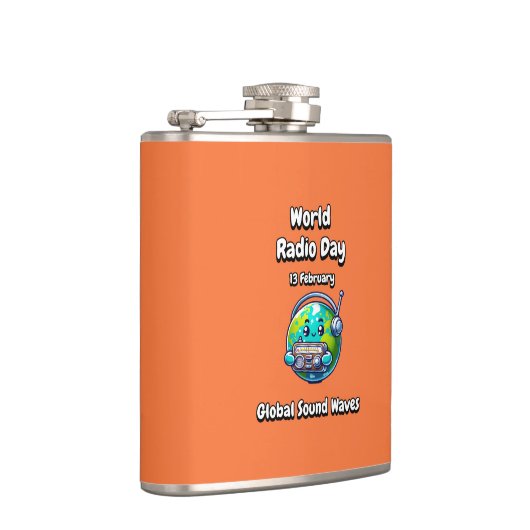 Globale Schallwellen. Flachmann (Rechts)