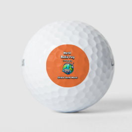Globale Schallwellen. Golfball