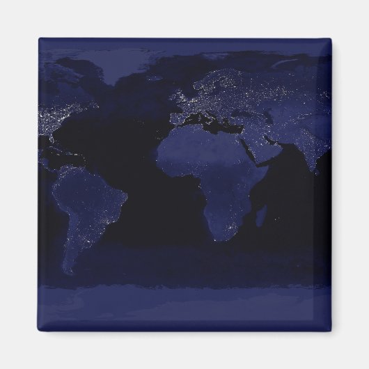 Globale Sicht auf die Lichter der Stadt Magnet (Vorne)