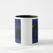 Globale Sicht auf die Lichter der Stadt Tasse (Zentrum)