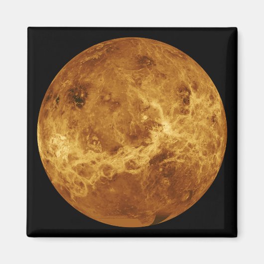 Globale Sicht auf die Oberfläche der Venus Magnet (Vorne)