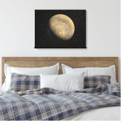 Globale Sicht der Mars Leinwanddruck (Insitu (Schlafzimmer))
