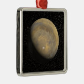 Globale Sicht der Mars Silbernes Ornament (Rechts)