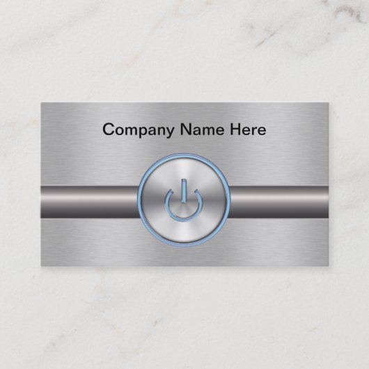 Globale Technologie-Visitenkarten Visitenkarte (Vorderseite)