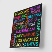 Globale Uhr der Städte (Winkel)