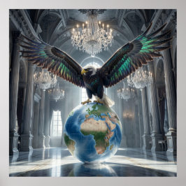 Globale Vision Der schillernde Flug Poster