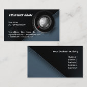 Globale Visitenkarte der Zeit (Vorne/Hinten)