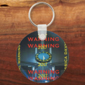 Globale Warnung - Schlüsselkette 2017 Schlüsselanhänger (Vorderseite)